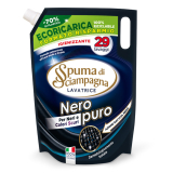 Detergent lichid Spuma di Sciampagna rezerva"Negru Pur"  1305ml-29 spalari