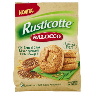 Biscuiti Balocco Rusticotte cu cereale si seminte 700 gr