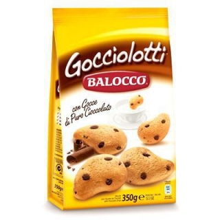 Biscuiti Balocco Gocciolotti cu bucati de ciocolata 350 gr