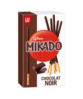 Grisine Mikado cu ciocolata neagra 75 gr 