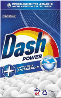 Detergent pulbere Dash Power 3200gr-64spalari