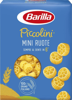 Paste Barilla Piccolini "Mini Ruote" 500 gr