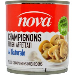 Ciuperci Nova Champignon taiate in sos natural fara guten 190gr