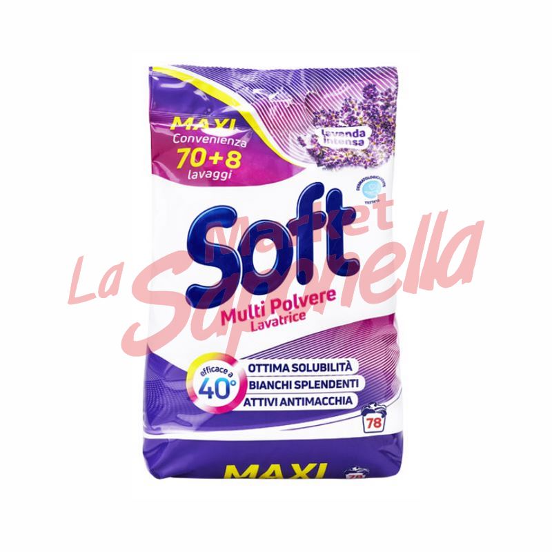 Detergent Pulbere Cu Lavanda Soft 4 680 Kg 78 Spalari