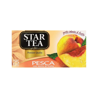 Ceai negru Star Tea Pesca 42.5 g 25 plicuri