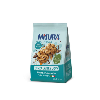 Biscuiti Misura cu bucati de ciocolata fara oua si lapte 290 gr